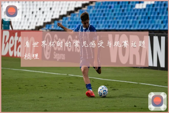 看世界杯时的常见感受与观赛话题梳理